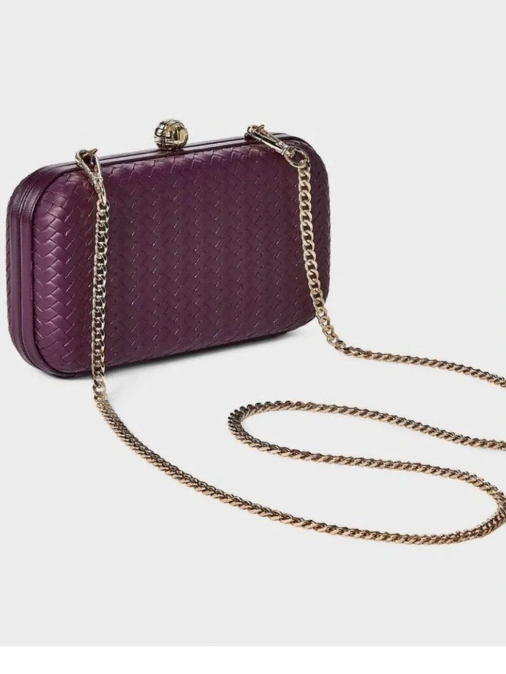 NWT by a. new day Woven Minaudiere Clutch